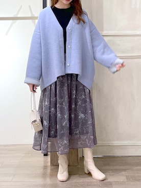 ひ な たさん(レディース・160cm)の冬コーディネート
