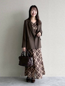 ひ な たさん(レディース・160cm)の秋コーディネート