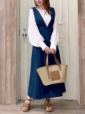 ひ な たさん(レディース・160cm)の夏コーディネート