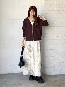 「PAGEBOY（ページボーイ）のプラットチャンキースニーカー（スニーカー）」を使った、ひ　な　たさん（レディース・160cm・30代）の秋コーディネート