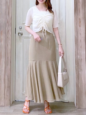 ひ　な　たさん（レディース・160cm）の夏コーディネート