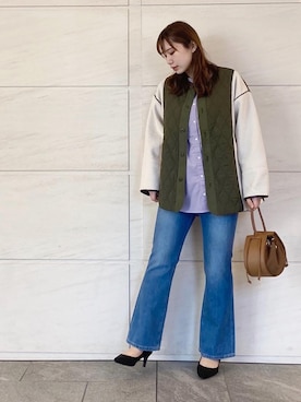 はつねさん（レディース・158cm）の春コーディネート