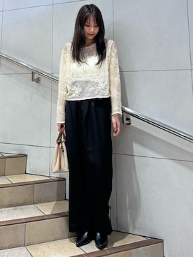 はつねさん（レディース・159cm）の秋コーディネート