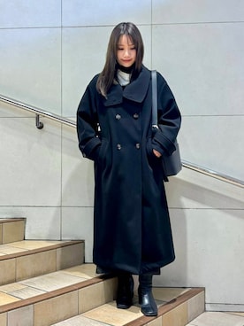 はつねさん(レディース・159cm)の冬コーディネート