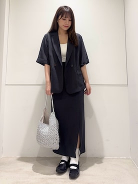 はつねさん（レディース・159cm）の春コーディネート