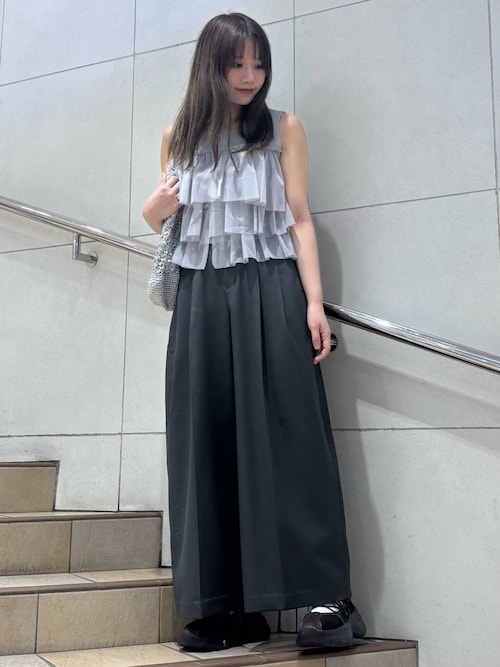 メタリックヤーンバッグ