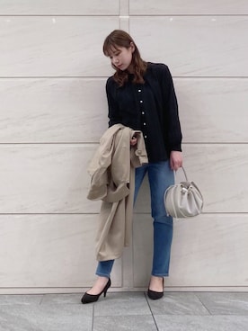 はつねさん（レディース・158cm）の春コーディネート