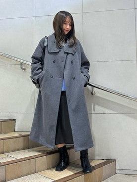 はつねさん(レディース・159cm)の冬コーディネート