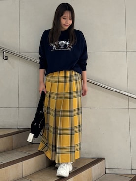 はつねさん（レディース・159cm）の秋コーディネート