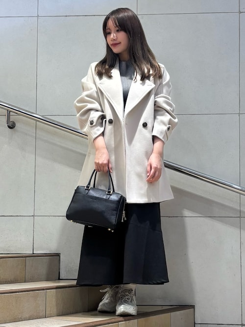 crewre ビッグカラーミディコート　サイズ1 crewre online shop / ビッグカラーミディコート