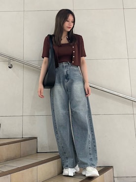 はつねさん（レディース・159cm）の春コーディネート