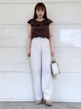 はつねさん（レディース・158cm）の夏コーディネート