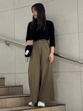 はつねさん（レディース・159cm）の秋コーディネート