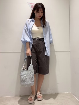 はつねさん（レディース・159cm）の夏コーディネート