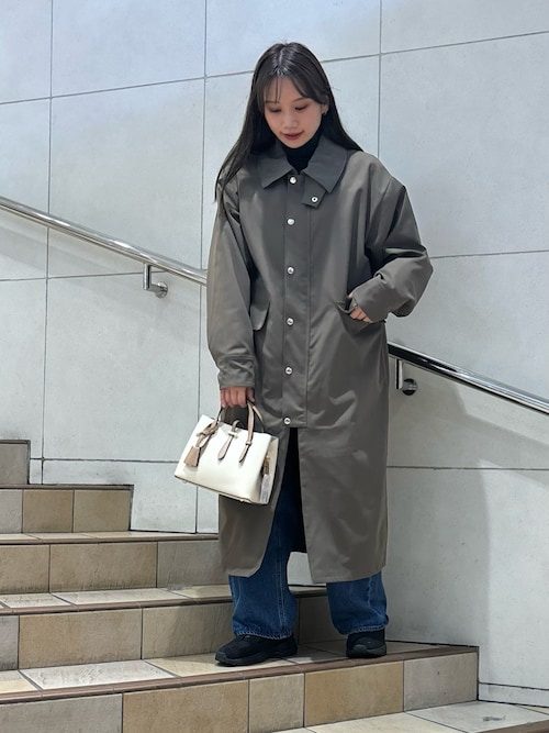 【美品】ORIENS ウェア　パンツ アニュアンス anuans センタープレスマリンパンツ （NAVY