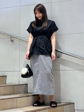 はつねさん（レディース・159cm）の夏コーディネート