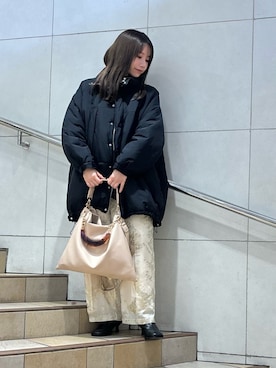 はつねさん（レディース・159cm）の冬コーディネート