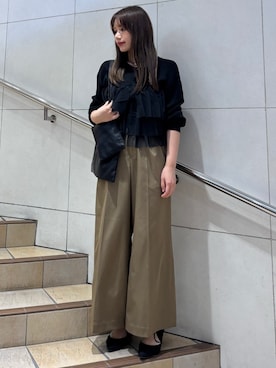 はつねさん（レディース・159cm）の秋コーディネート