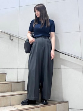 「綺麗めコーデ」｜はつねさん（レディース・159cm）の夏コーディネート