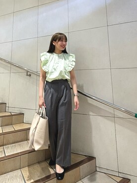 はつねさん（レディース・159cm）の夏コーディネート