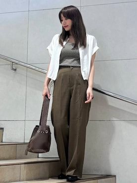 はつねさん（レディース・159cm）の夏コーディネート