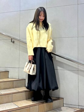 はつねさん（レディース・159cm）の冬コーディネート