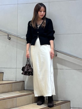 「アイテム（キャミソール、その他）」を使った、はつねさん（レディース・159cm）の秋コーディネート