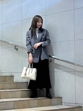 はつねさん（レディース・159cm）の秋コーディネート