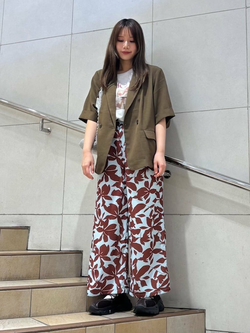 セール】リーフプリントイージーパンツ（その他パンツ）｜SENSE OF