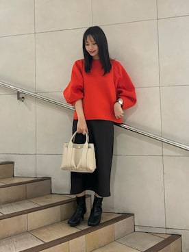 はつねさん（レディース・159cm）の秋コーディネート