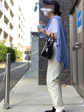 「UNIQLO U」｜komaさん（レディース・158cm）の夏コーディネート