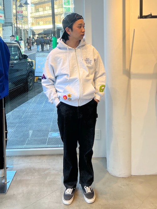 DAISY ZIP HOODED SWEAT（パーカー）｜XLARGE（エクストララージ）の