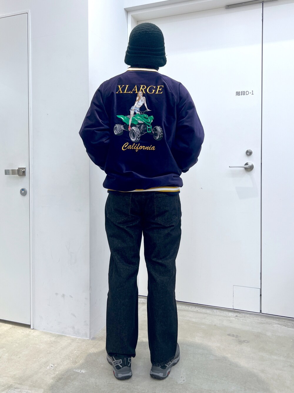 XLARGE（エクストララージ）の「VELOUR SOUVENIR JACKET（ブルゾン