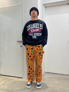 横南 丈さん（メンズ・175cm）の冬コーディネート