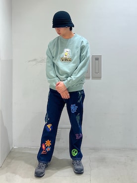 横南 丈さん（メンズ・175cm）の冬コーディネート