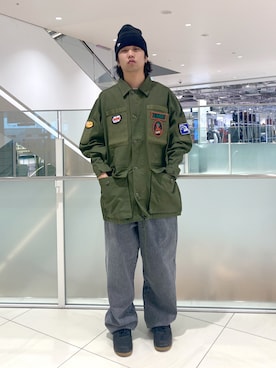 横南 丈さん（メンズ・175cm）の冬コーディネート