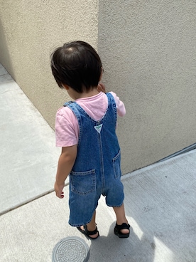 「息子」｜ruirui2019さん（キッズ・90cm）の夏コーディネート