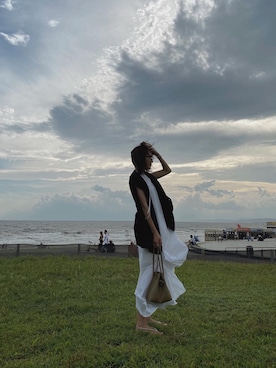 「アイテム（ベスト）」を使った、ruirui2019さん（キッズ・90cm）の夏コーディネート