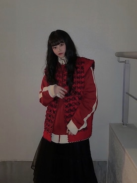 「FRED PERRY（フレッドペリー）のアイテム（ジャケット/アウター）」を使った、k0446さん（レディース・143cm）の春コーディネート