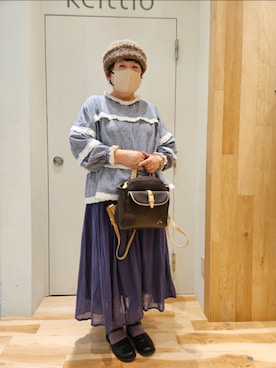 「Kitamura（キタムラ）のアイテム」を使った、bananamusume3135さん（レディース・158cm）の秋コーディネート
