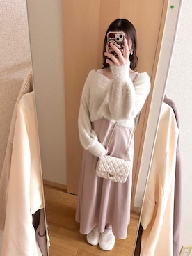 「へザー」｜ぴさん（レディース・156cm）の春コーディネート