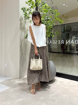 「160cm」｜YUKI ♪ さん（レディース・160cm）の夏コーディネート
