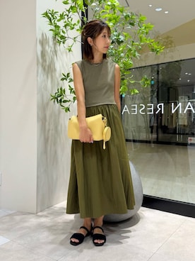 YUKI ♪ さん（レディース・160cm）の夏コーディネート