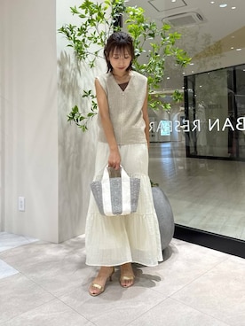 「アイテム（シューズ）」を使った、YUKI ♪ さん（レディース・160cm）の夏コーディネート