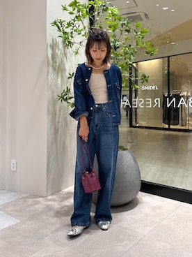 「アイテム（キャミソール）」を使った、YUKI ♪ さん（レディース・160cm）の秋コーディネート