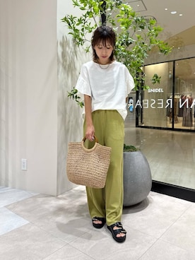 「160cm」｜YUKI ♪ さん（レディース・160cm）の夏コーディネート