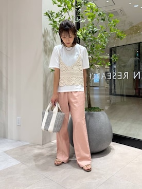 YUKI ♪ さん（レディース・160cm）の夏コーディネート