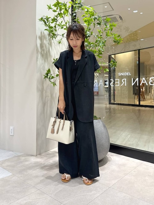 『ドラマ着用商品』チャーム付ミドルバッグ『Msize』