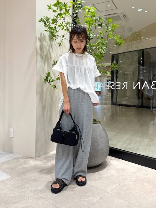 セール】ピンタックレースブラウス（シャツ/ブラウス）｜ITEMS