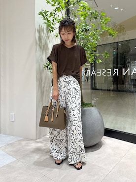 「RODE SKO（ロデスコ）のアイテム（サンダル）」を使った、YUKI ♪ さん（レディース・160cm）の夏コーディネート